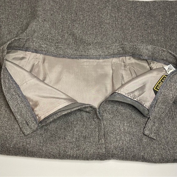 Vintage Ira Joyce Pure 100% Wool Made in USA Midi  Pencil Skirt | Size 16 - Picture 7 of 11